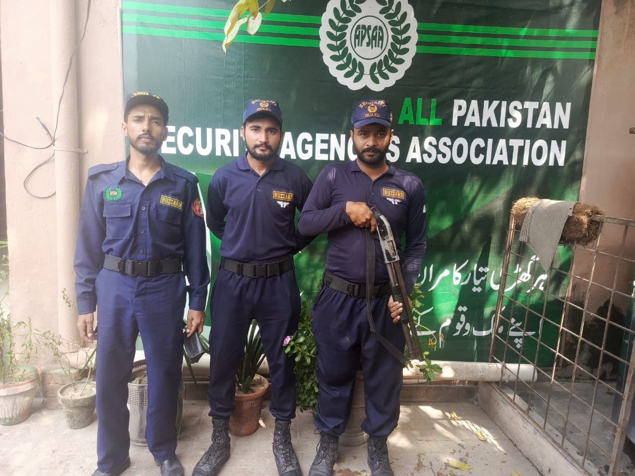 Buzzard security team training